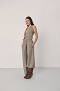 Front-Pleat Pants