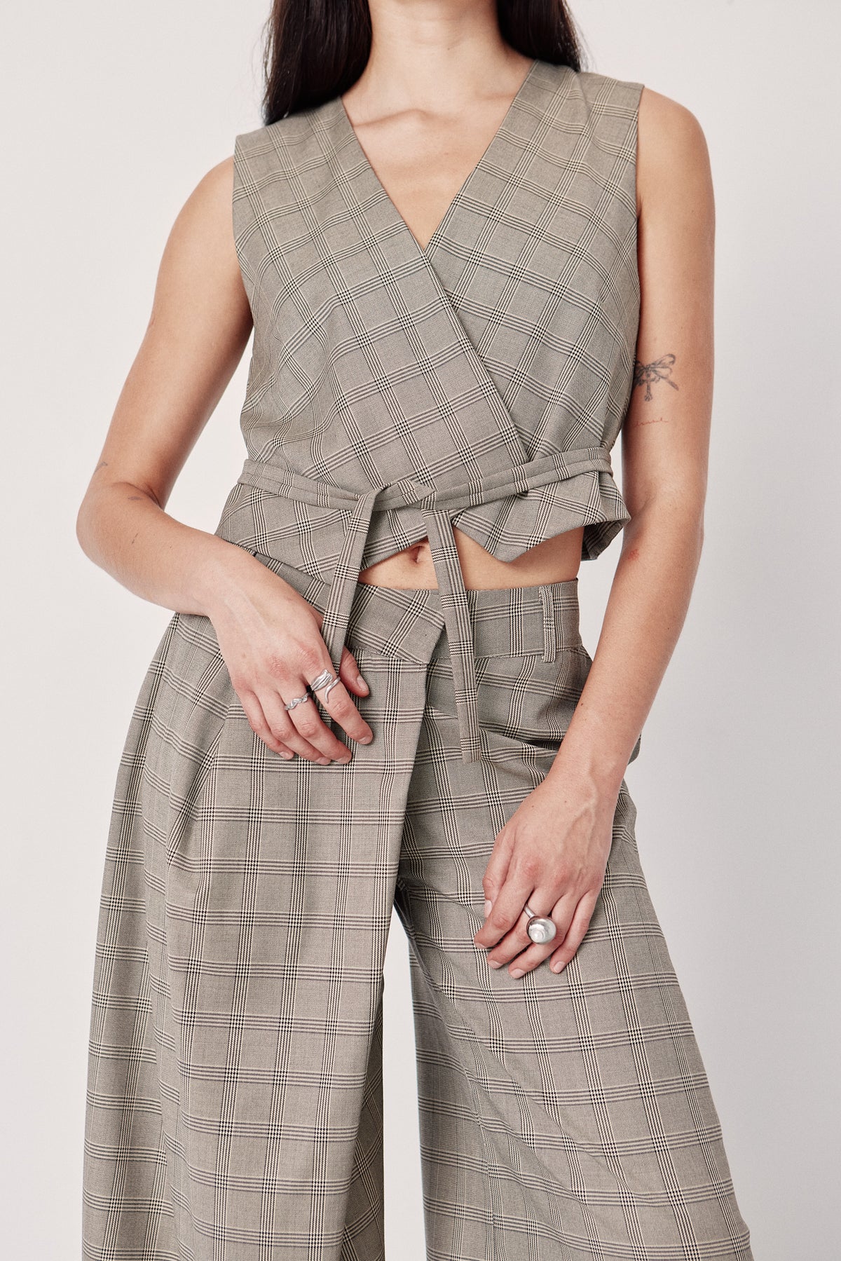 Front-Pleat Pants