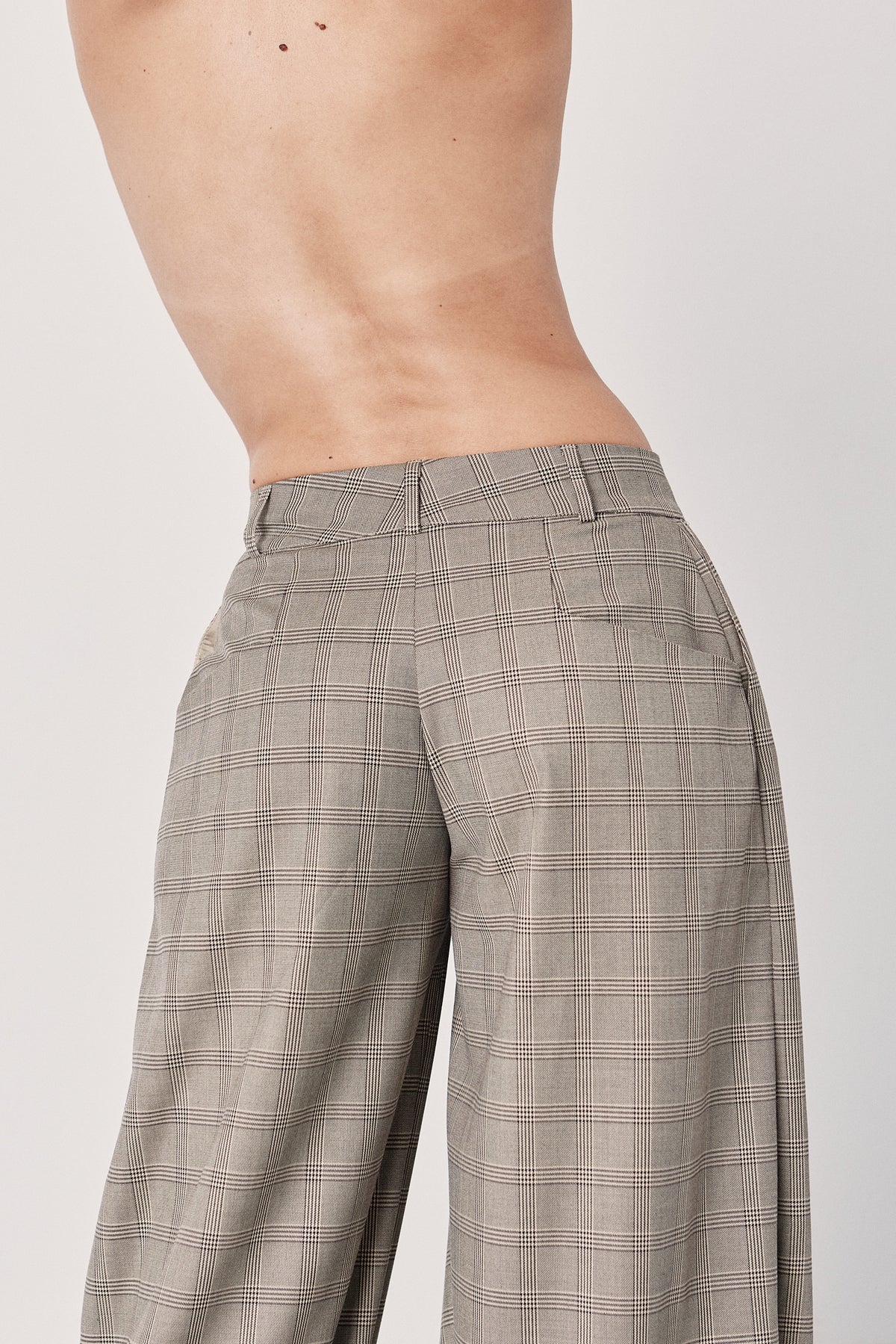 Front-Pleat Pants